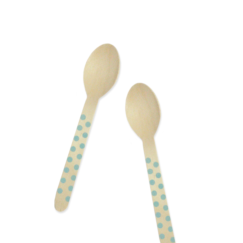 Spoon - Polka Light Blue